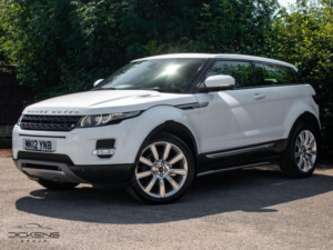 2012 Land Rover Range Rover Evoque 2.2 Sd4 Prestige Auto 4WD Euro 5 3dr in White — image 3