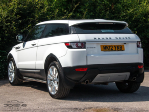 2012 Land Rover Range Rover Evoque 2.2 Sd4 Prestige Auto 4WD Euro 5 3dr in White — image 5