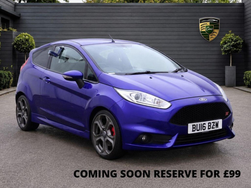 2016 Ford Fiesta 1.6t Ecoboost St-2 Euro 6 3dr in Blue — image 1