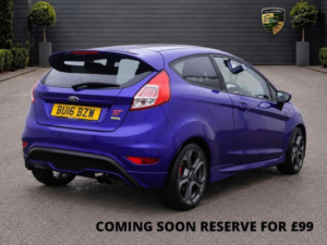 2016 Ford Fiesta 1.6t Ecoboost St-2 Euro 6 3dr in Blue — image 4