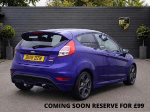 2016 Ford Fiesta 1.6t Ecoboost St-2 Euro 6 3dr in Blue — image 6