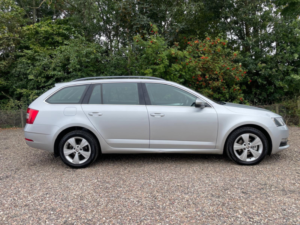 2017 Skoda Octavia 1.6 Tdi Se Technology Estate 5dr Diesel Manual Euro 6 (s/s) (115 Ps) in Silver — image 5