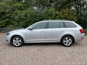 2017 Skoda Octavia 1.6 Tdi Se Technology Estate 5dr Diesel Manual Euro 6 (s/s) (115 Ps) in Silver — image 6