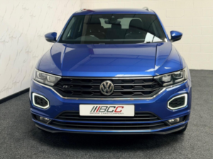 2019 Volkswagen T-Roc 1.6 Tdi R-Line Euro 6 (s/s) 5dr in Blue — image 3