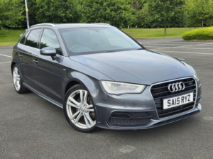 2015 Audi A3 2.0 Tdi S Line Sportback S Tronic Quattro Euro 6 (s/s) 5dr in Grey — image 3