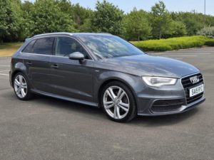 2015 Audi A3 2.0 Tdi S Line Sportback S Tronic Quattro Euro 6 (s/s) 5dr in Grey — image 5