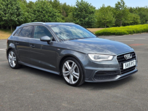 2015 Audi A3 2.0 Tdi S Line Sportback S Tronic Quattro Euro 6 (s/s) 5dr in Grey — image 6