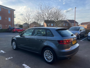 2015 Audi A3 2.0 Tdi Se Technik Sportback S Tronic Euro 6 (s/s) 5dr in Grey — image 5