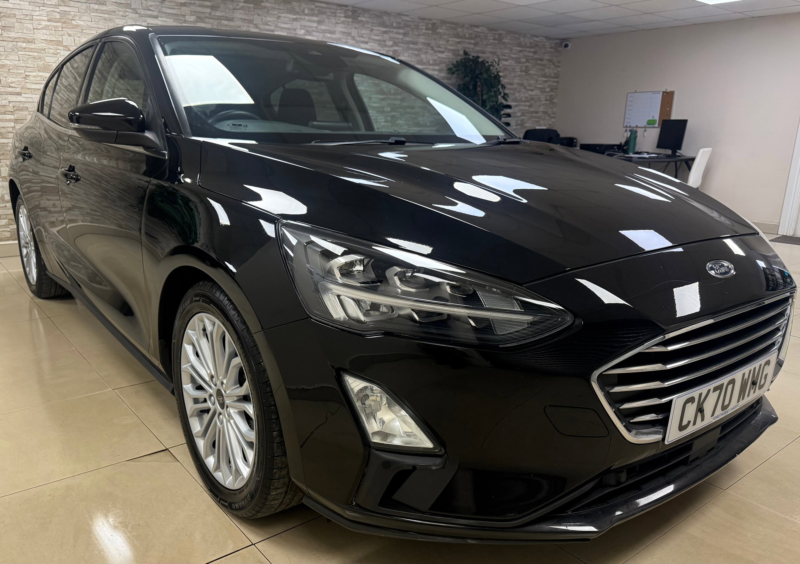 2020 Ford Focus 1.0t Ecoboost Titanium X Hatchback 5dr Petrol Auto Euro 6 (s/s) (125 Ps) in Black — image 1