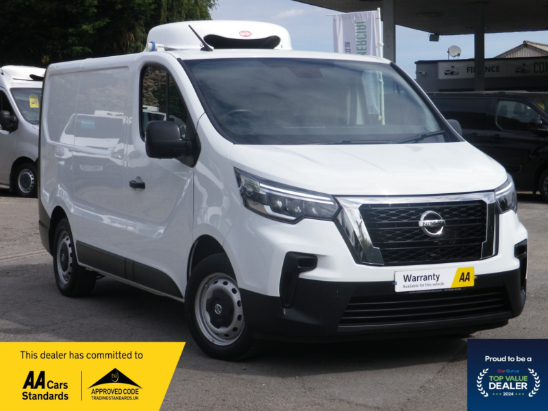 2022 Nissan Primastar 2.0 Dci 28 Visia Refrigerated Van With Overnight Standby in White — image 1