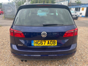2017 Volkswagen Golf Sv 1.4 Tsi Bluemotion Tech Se DSG Euro 6 (s/s) 5dr in Blue — image 6
