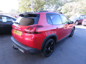2018 Peugeot 2008 1.6 Bluehdi Gt Line Euro 6 (s/s) 5dr in Red — image 5