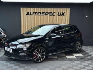 2016 Volkswagen Polo 1.8 Tsi Bluemotion Tech Gti Hatchback 5dr Petrol Manual Euro 6 (s/s) (192 Ps) in Black — image 3