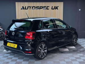 2016 Volkswagen Polo 1.8 Tsi Bluemotion Tech Gti Hatchback 5dr Petrol Manual Euro 6 (s/s) (192 Ps) in Black — image 5
