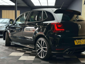 2016 Volkswagen Polo 1.8 Tsi Bluemotion Tech Gti Hatchback 5dr Petrol Manual Euro 6 (s/s) (192 Ps) in Black — image 6
