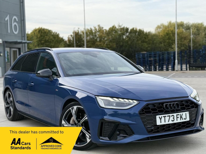 2023 Audi A4 Avant 2.0 Tfsi 40 Black Edition S Tronic Euro 6 (s/s) 5dr in Blue — image 1