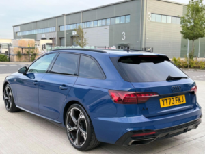 2023 Audi A4 Avant 2.0 Tfsi 40 Black Edition S Tronic Euro 6 (s/s) 5dr in Blue — image 3