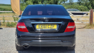 2011 Mercedes-Benz C Class 1.8 C180 Blueefficiency Sport Edition 125 G-Tronic+ Euro 5 (s/s) 4dr in Black — image 5