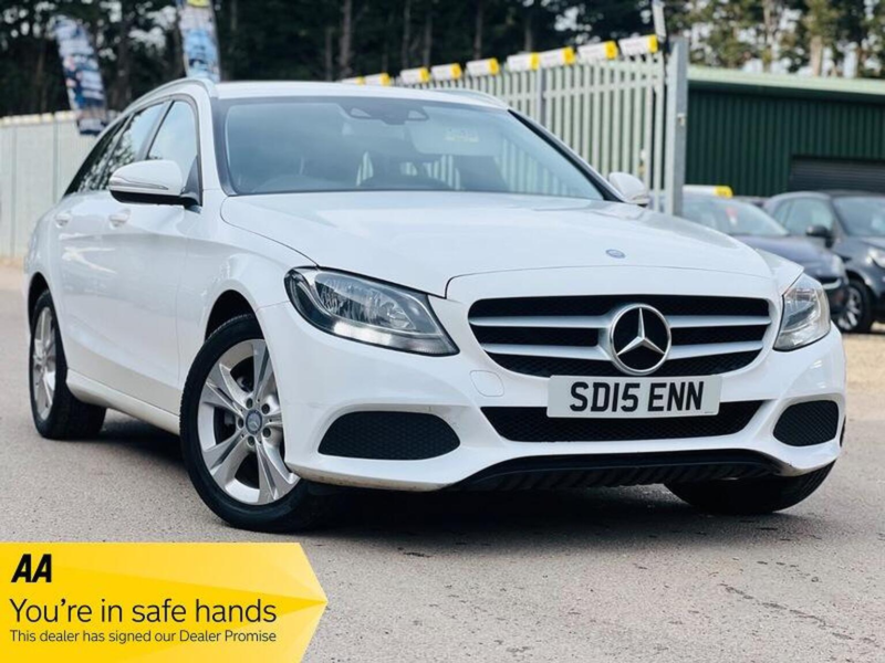 2015 Mercedes-Benz C Class 2.0 C200 Se 7g-Tronic+ Euro 6 (s/s) 5dr in White — image 1