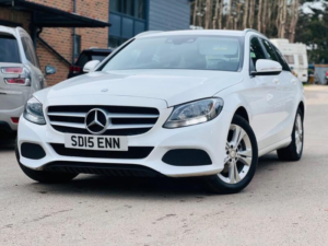 2015 Mercedes-Benz C Class 2.0 C200 Se 7g-Tronic+ Euro 6 (s/s) 5dr in White — image 3