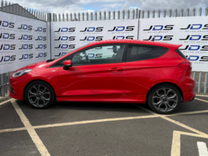 2018 Ford Fiesta 1.0t Ecoboost St-Line Hatchback 3dr Petrol Manual Euro 6 (s/s) (100 Ps) in Red — image 2