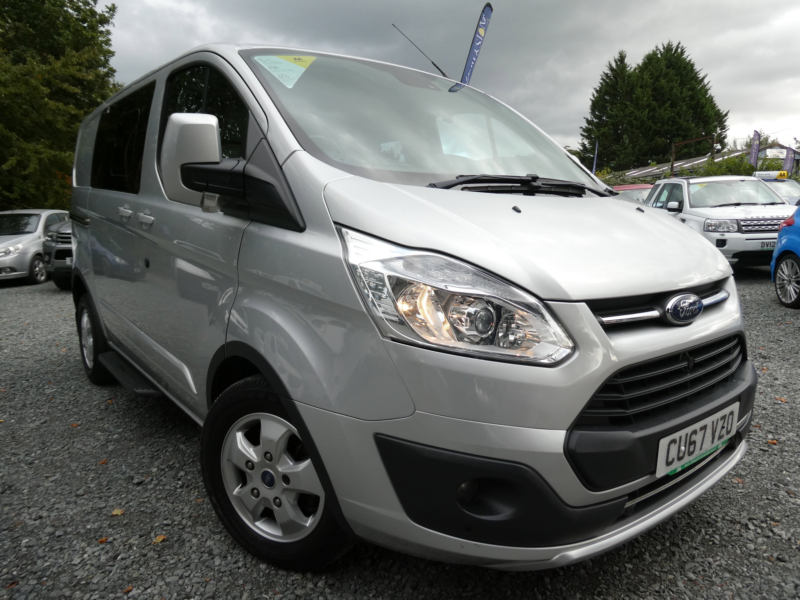 2017 Ford Transit Custom 2.0 Tdci 290 Limited Combi Van 6dr Diesel Automatic L1 H1 (165 G/km, 168 Bhp) in Silver — image 1