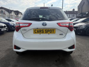 2018 Toyota Yaris 1.5 Hybird F Safety Edt Ii Fresh Import Verified Mile Finance Avb in White — image 6