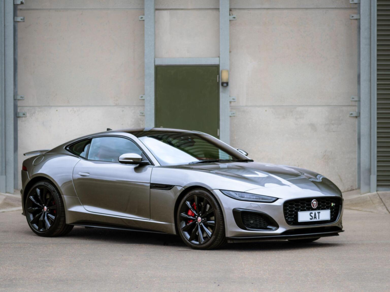 2021 Jaguar F-Type 5.0 V8 R Auto AWD Euro 6 (s/s) 2dr in Silver — image 1