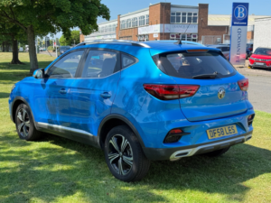 2024 MG MG Zs 1.0 T-Gdi Excite SUV 5dr Petrol Auto Euro 6 (111 Ps) in Blue — image 5