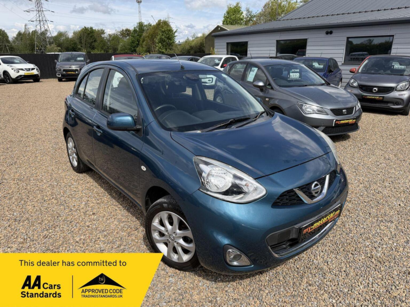 2015 Nissan Micra 1.2 Acenta Euro 5 5dr in Blue — image 1