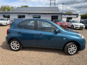 2015 Nissan Micra 1.2 Acenta Euro 5 5dr in Blue — image 5