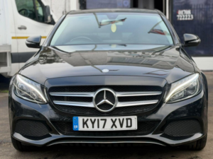 2017 Mercedes-Benz C Class 2.0 C200 Sport (premium) G-Tronic+ Euro 6 (s/s) 4dr in Black — image 5