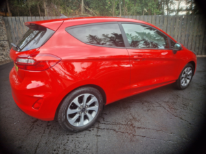 2021 Ford Fiesta 1.0 Fiesta Trend 3 Door 1.0l Ecoboost 95ps Fwd 6 Speed Manual in Red — image 2