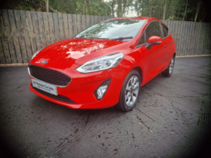 2021 Ford Fiesta 1.0 Fiesta Trend 3 Door 1.0l Ecoboost 95ps Fwd 6 Speed Manual in Red — image 3