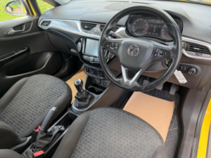 2017 Vauxhall Corsa 1.0i Turbo Ecoflex Design Euro 6 (s/s) 5dr in Yellow — image 2