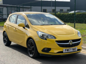 2017 Vauxhall Corsa 1.0i Turbo Ecoflex Design Euro 6 (s/s) 5dr in Yellow — image 3