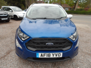 2018 Ford Ecosport 1.0 T Ecoboost St-Line in Blue — image 2