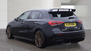 2019 Mercedes-Benz A Class 2.0 A35 Amg (premium Plus) Hatchback 5dr Petrol Spds Dct 4matic Euro 6 (s/s) (306 Ps) in Black — image 3