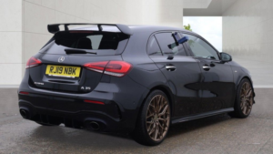 2019 Mercedes-Benz A Class 2.0 A35 Amg (premium Plus) Hatchback 5dr Petrol Spds Dct 4matic Euro 6 (s/s) (306 Ps) in Black — image 4