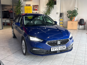 2021 SEAT Leon 1.0 Tsi Evo Se Dynamic in Blue — image 2