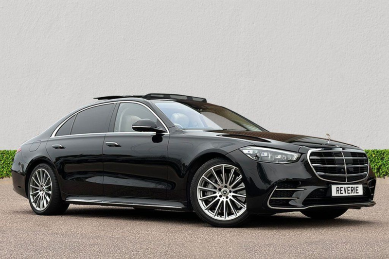 2023 Mercedes-Benz S-Class 3.0 S580el 22kwh Amg Line (premium Plus, Executive) Saloon 4dr Petrol Plug-In Hybrid G-Tronic+ Euro 6 (s/s) (510 Ps) in Black — image 1