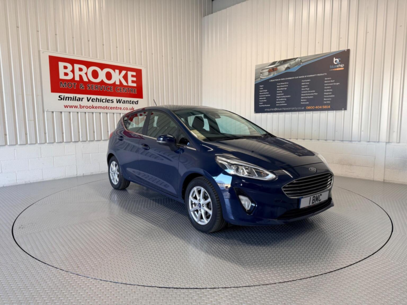2018 Ford Fiesta 1.5 Tdci Zetec Euro 6 (s/s) 5dr in Blue — image 1