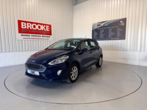 2018 Ford Fiesta 1.5 Tdci Zetec Euro 6 (s/s) 5dr in Blue — image 3