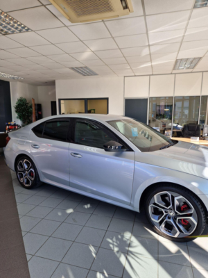 2021 Skoda Octavia 2.0 Tsi Vrs Euro 6 (s/s) 5dr in Silver — image 6