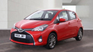 2014 Toyota Yaris 1.33 Dual Vvt-I Icon Euro 5 5dr Euro 5 in Red — image 3