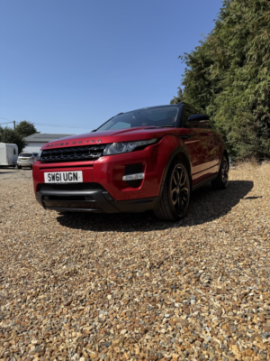 2011 Land Rover Range Rover Evoque 2.2 Sd4 Dynamic in Red — image 3