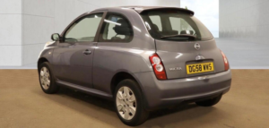 2008 Nissan Micra 1.2 16v Acenta 3dr in Grey — image 6