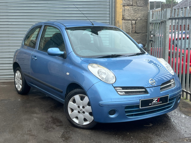 2006 Nissan Micra 1.4 16v Spirita Hatchback 3dr Petrol Automatic (163 G/km, 87 Bhp) in Blue — image 1