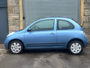 2006 Nissan Micra 1.4 16v Spirita Hatchback 3dr Petrol Automatic (163 G/km, 87 Bhp) in Blue — image 3