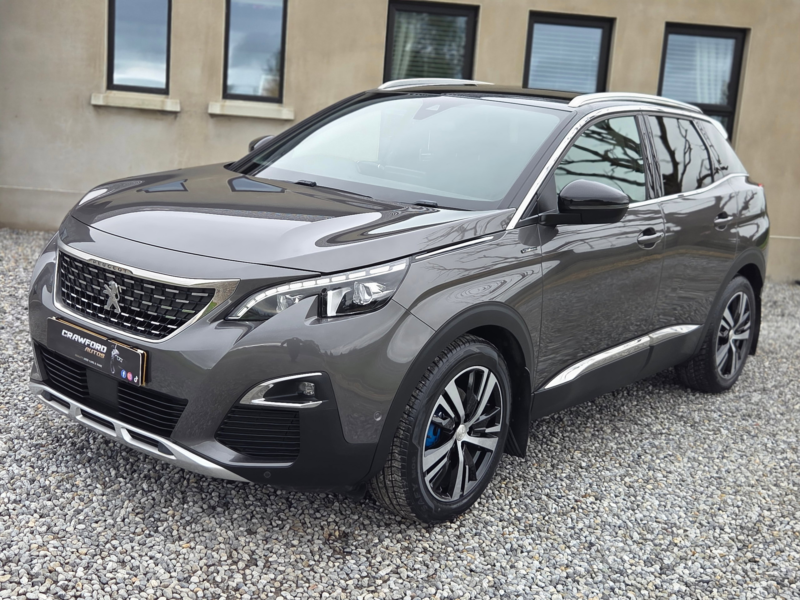 2017 Peugeot 3008 1.6 Bluehdi Gt Line SUV 5dr Diesel Manual Euro 6 (s/s) (120 Ps) in Grey — image 1
